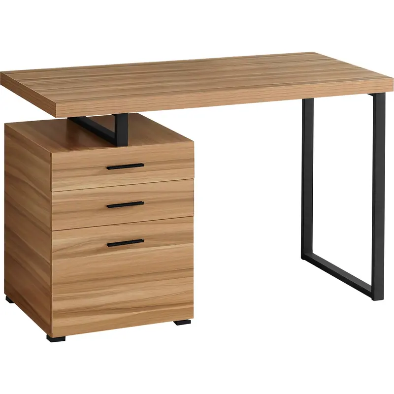 48-Inch Light Brown Desk – Contemporary Workspace Solution 1