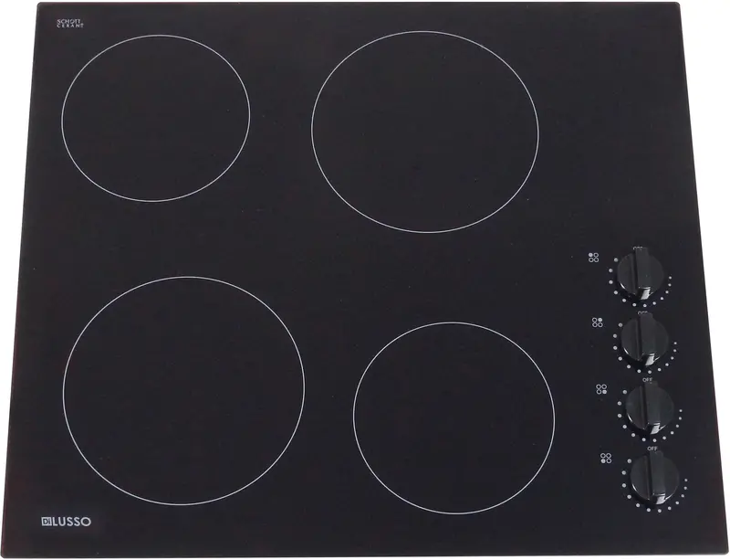 600 Mm Ceramic Cooktop – Traditional Knob Controls 1