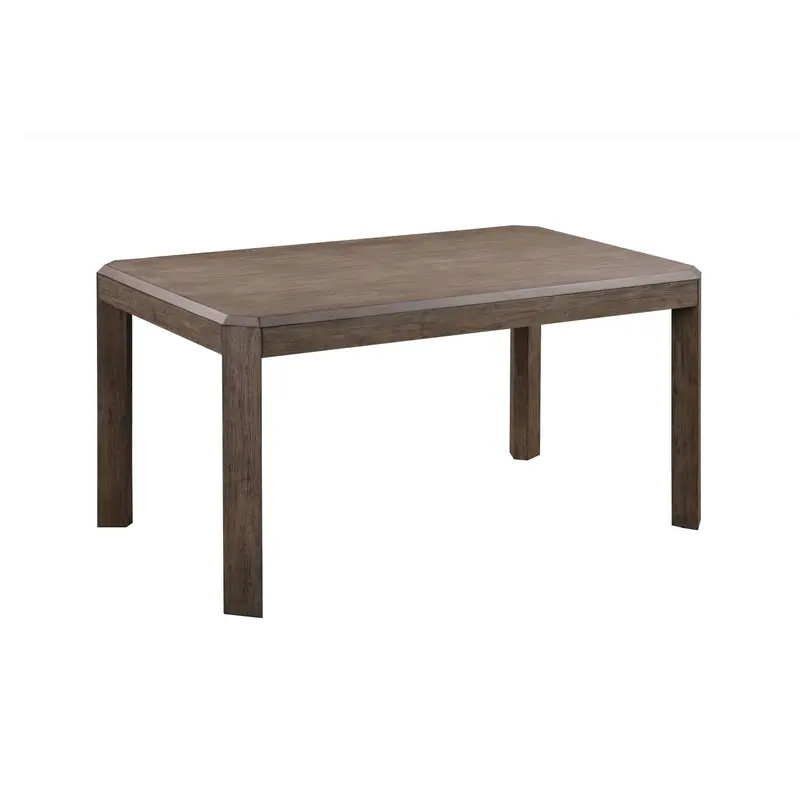 Acadia Toffee-Finished Dining Table – Solid Wood Rectangular Table (Ghcl60) 1