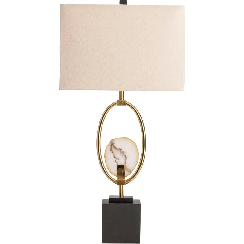 Agate Ceramic Table Lamp – 32-Inch Tall Designer Accent Light 1