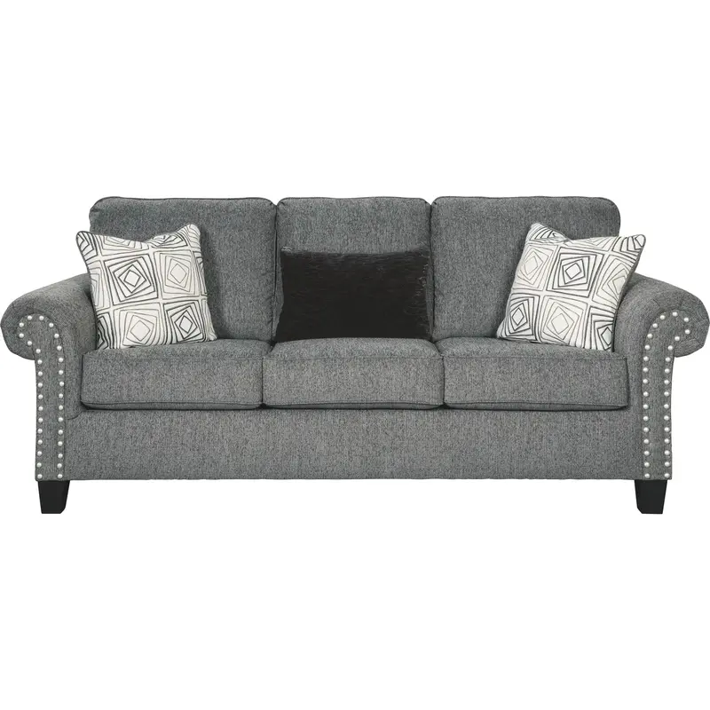 Agleno Modular Sofa In Charcoal 1