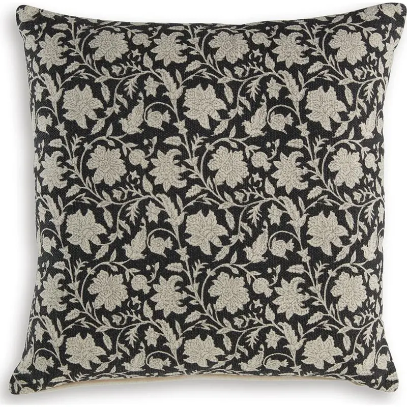 Alanderson Decorative Throw Pillow – 20-Inch Square, Solid Cream Tone 1