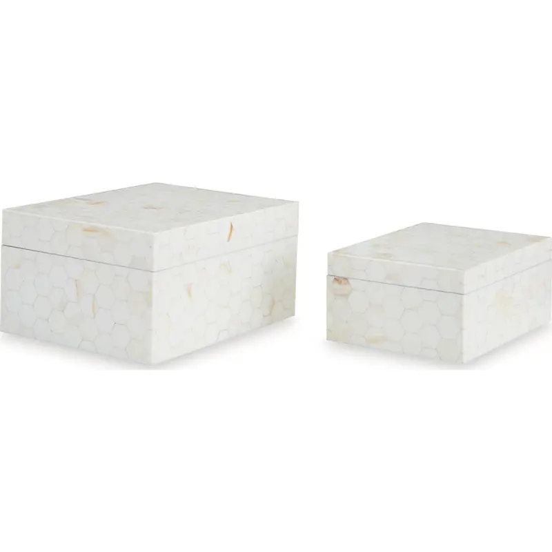 Aldenburg Decorative Storage Boxes – Set Of Two 1