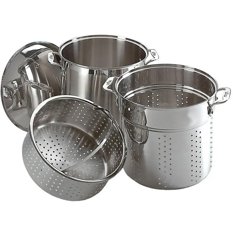 All-Clad 12-Quart Stainless Steel Multi-Cooker Pot 1