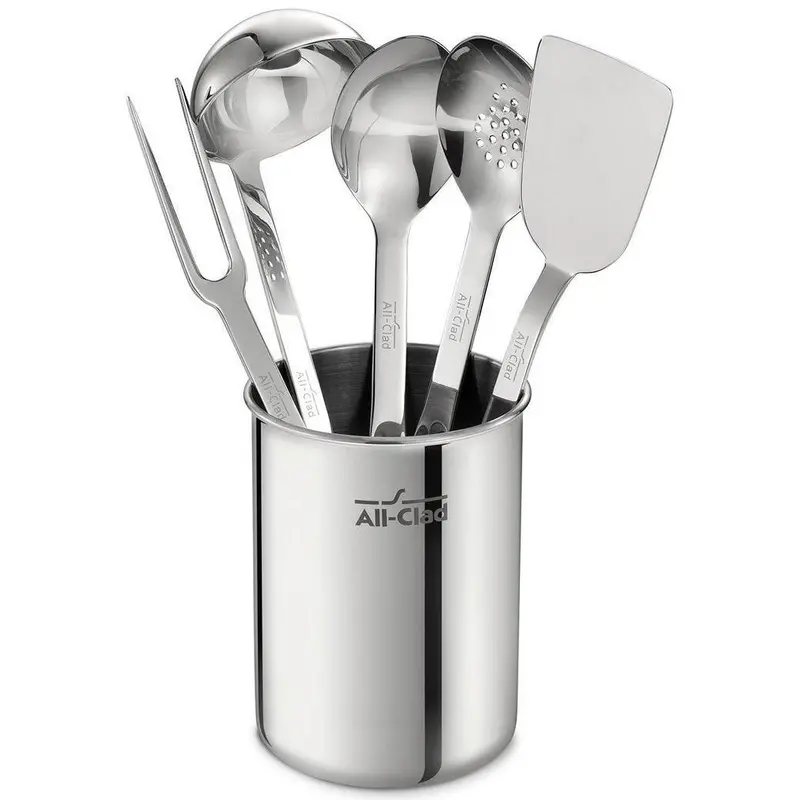 All-Clad 6-Piece Stainless Kitchen Tool Set 1