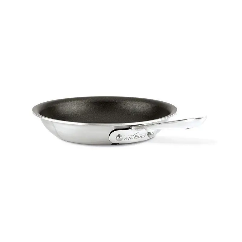 All-Clad D5 Brushed Stainless Nonstick 12-Inch Fry Pan With Scratch-Resistant Surface 1