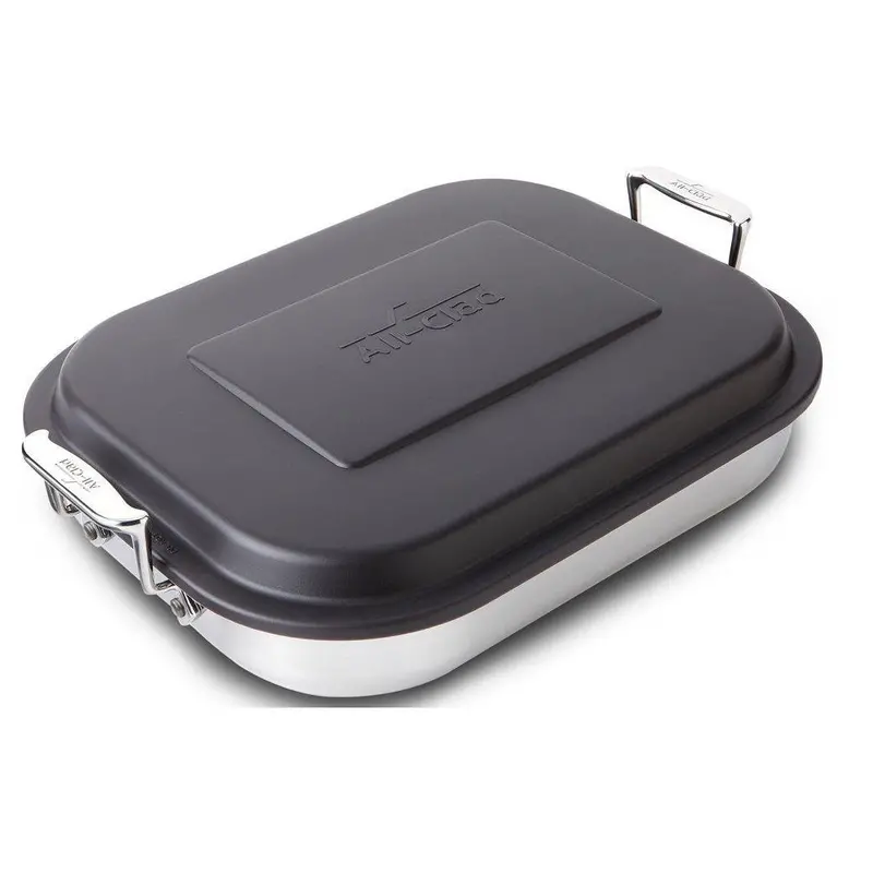 All-Clad Stainless Lasagna Baking Dish With Cover 1
