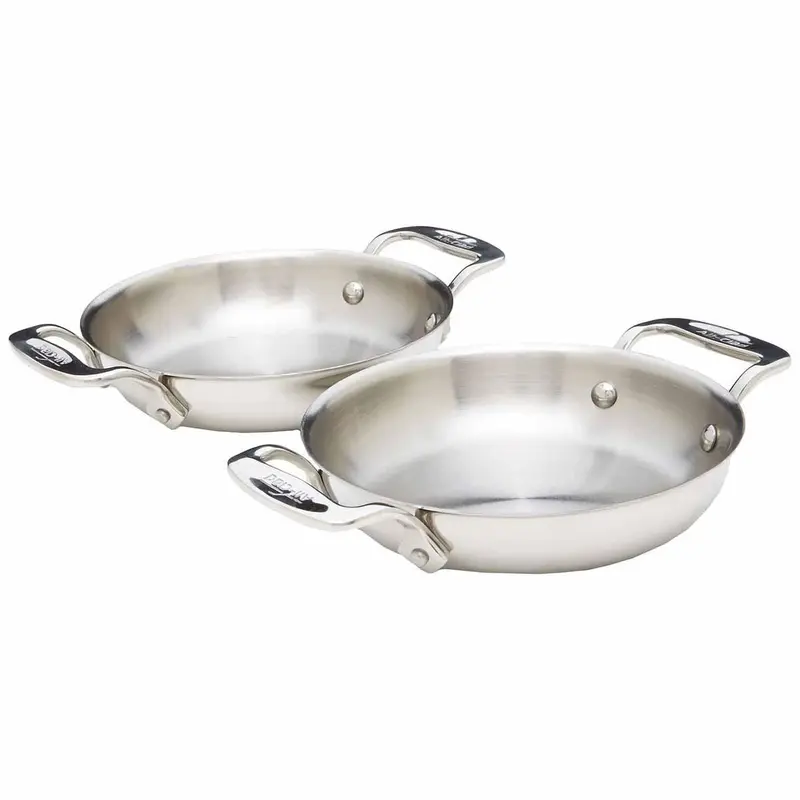 All-Clad Stainless Steel Gratin Dishes – Set Of Two, 6-Inch 1
