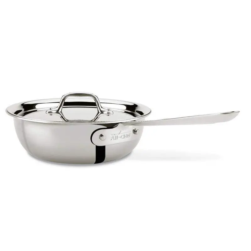 All-Clad Stainless Weeknight Pan – Versatile 10-Inch All-In-One Cookware 1
