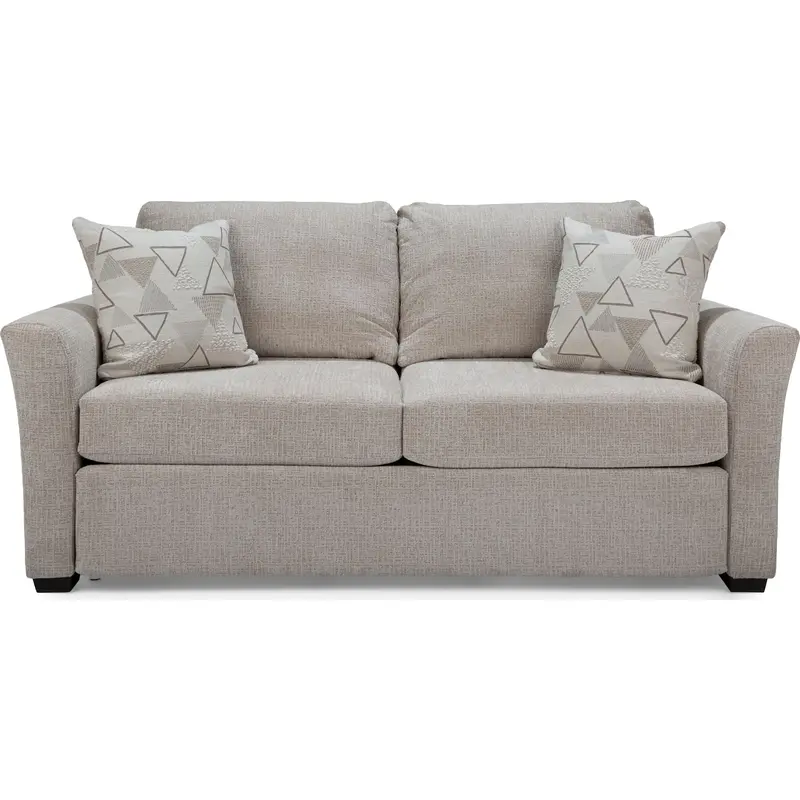 Alyssa Full-Size Sofa Bed In Depth Sand – Convertible Living Space 1