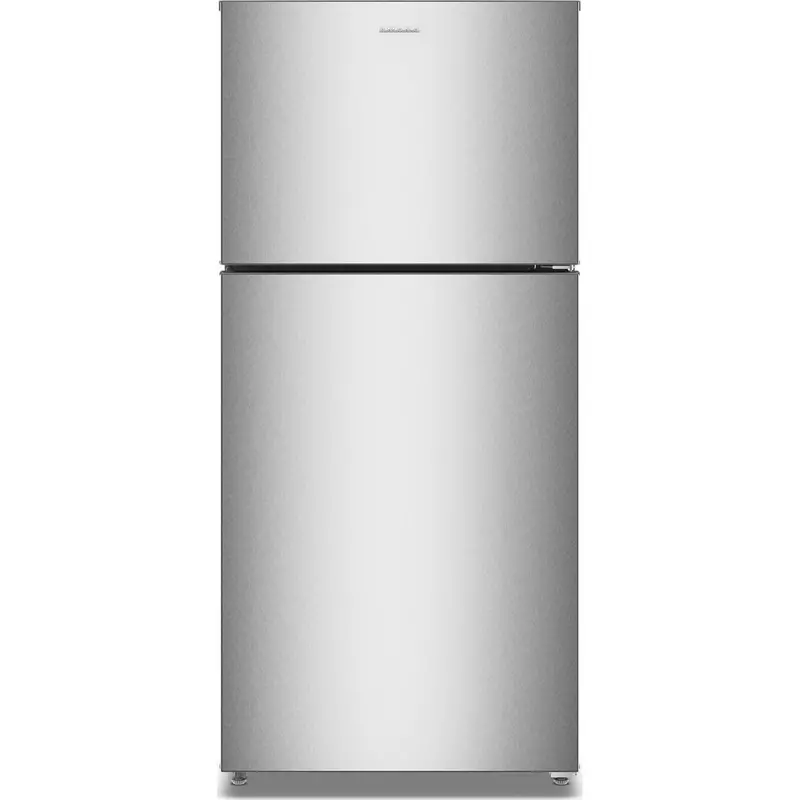 Amana 19 Cu. Ft. Garage-Capable Top-Freezer Refrigerator – 30-Inch Wide, Fingerprint-Resistant Stainless Steel (Artx2419Sz) 1