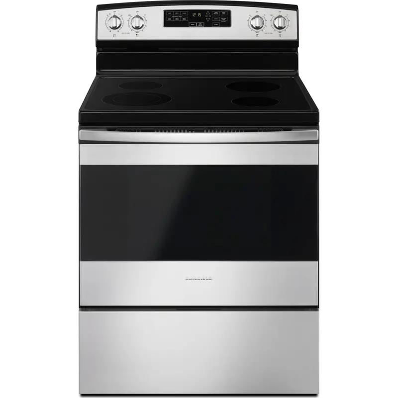 Amana 30-Inch Electric Range With Self-Cleaning Oven – Stainless Steel (Yaer6603Sfs) 1