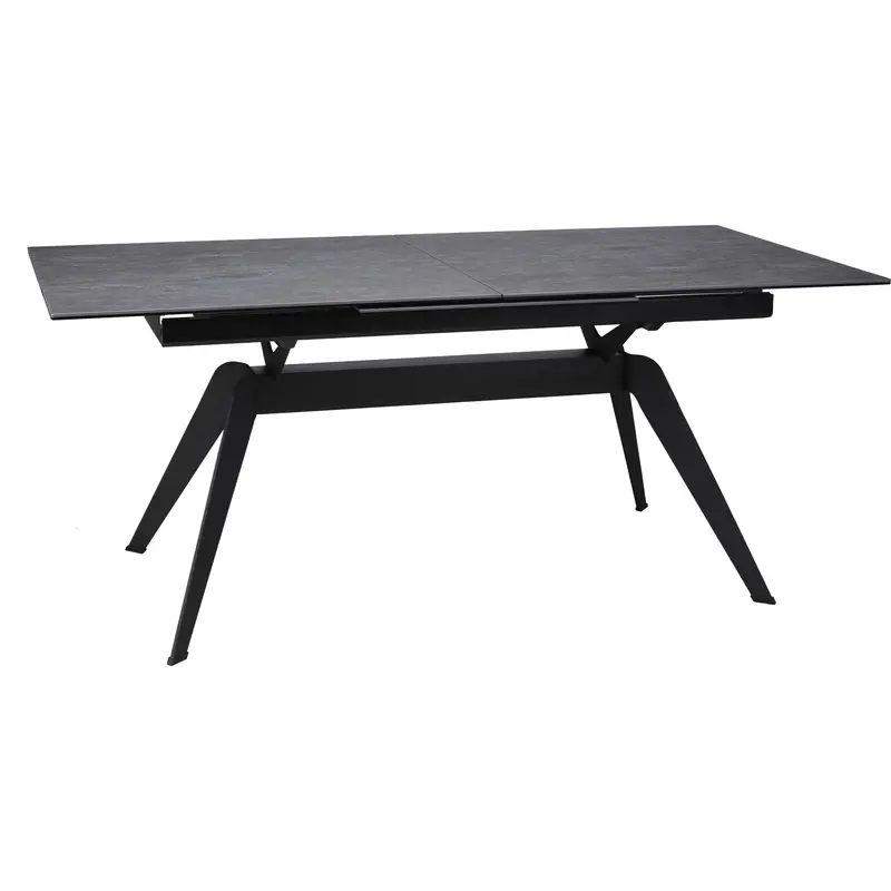 Amaze Extendable Dining Table In Dark Rhine Wood (Model 1566583K) 1