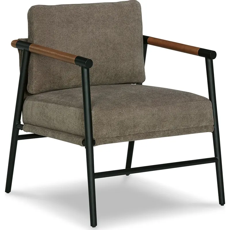 Amblers Storm-Color Accent Chair – Stylish Statement Seating 1