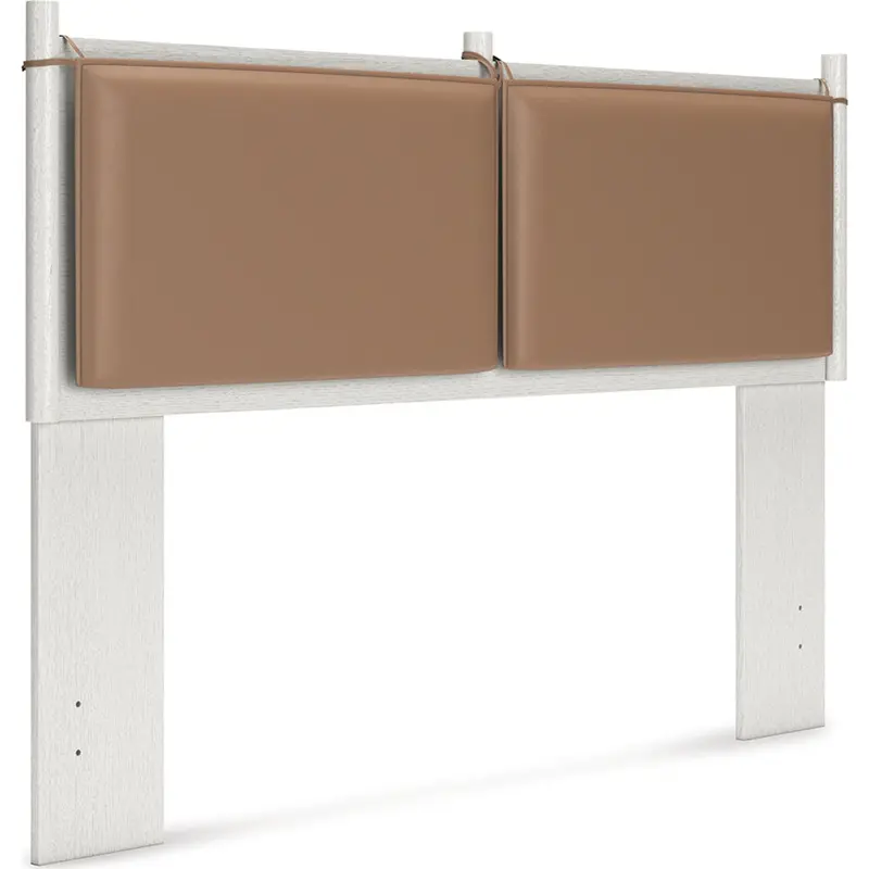 Aprilyn White Queen Panel Headboard 1