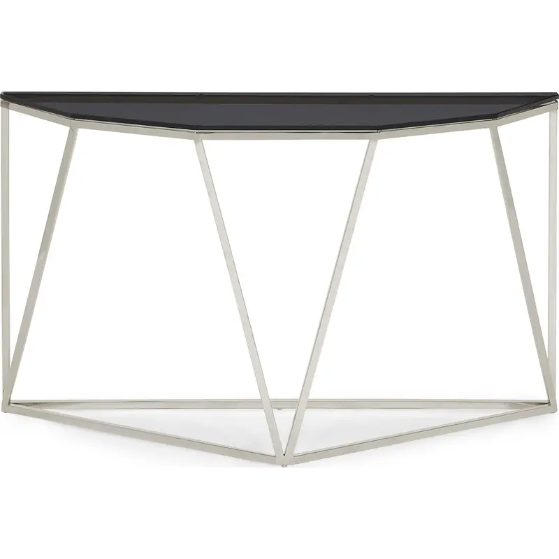 Aria Smoked Wood Console Table 1