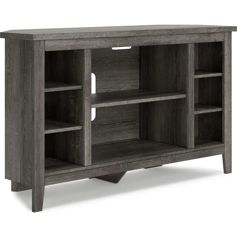 Arlenbry Gray Corner Tv Stand 1