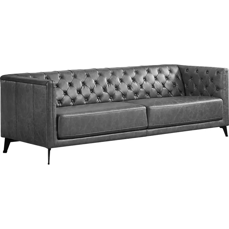 Armia Modern Sofa – Cement-Tone Upholstered Living Room Seating 1