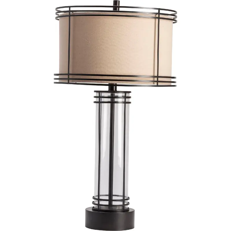 Aspen 34-Inch Table Lamp – Adjustable Height, Metallic Finish 1