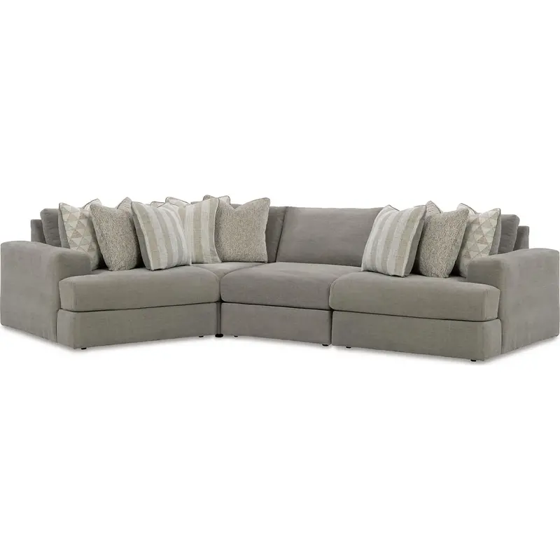 Avaliyah Modular Sectional – 4-Piece Arctic-White Living Room Set 1