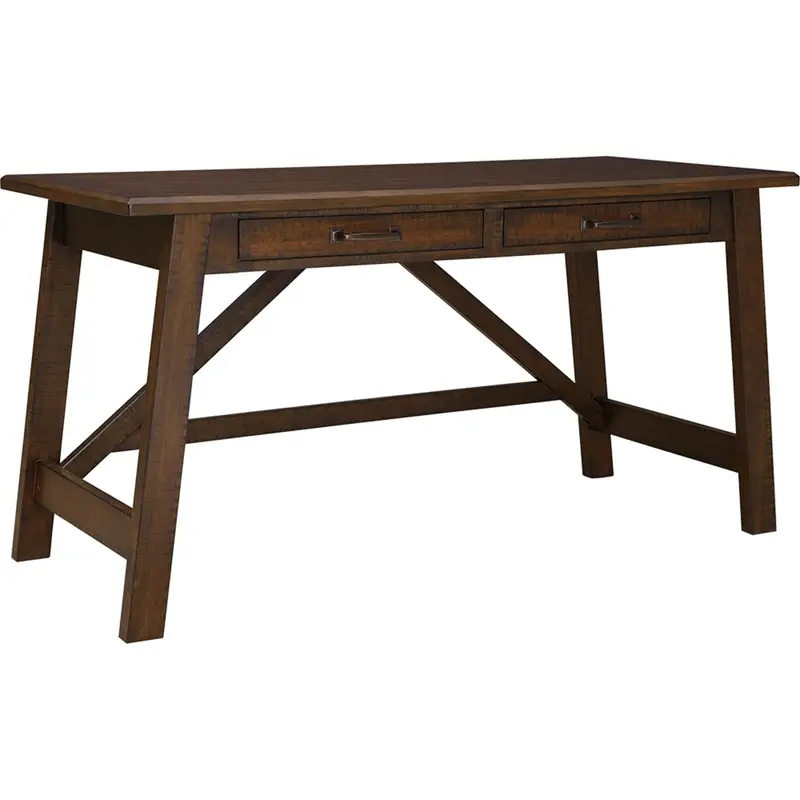 Baldridge Rustic Brown Writing Desk 1