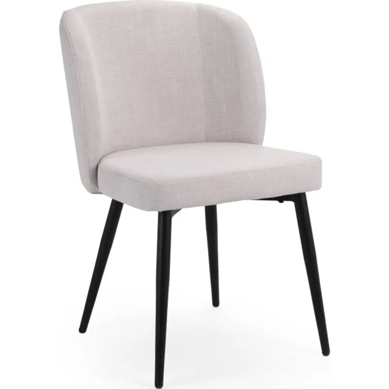 Barclay Light Grey Fabric Side Chair (Model 102810) 1