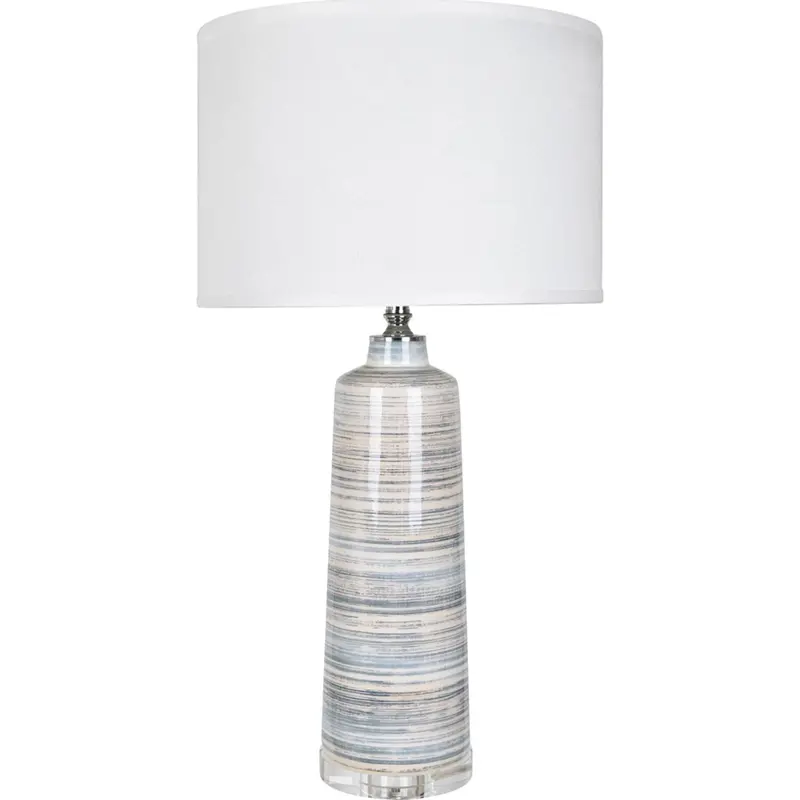 Baron 32-Inch Adjustable Table Lamp With Fabric Shade 1