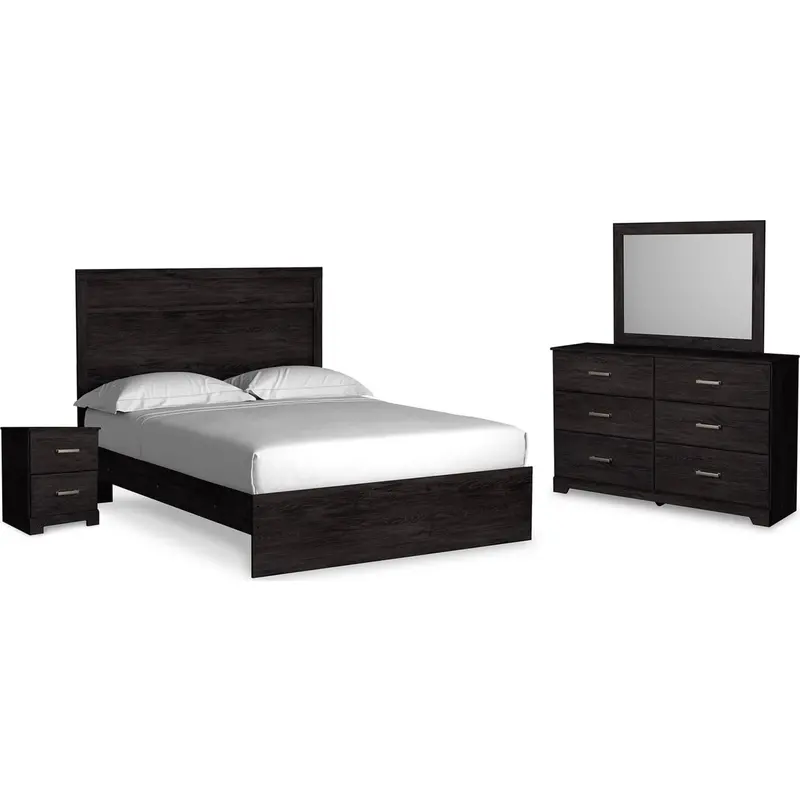 Belachime Panel Bedroom Set – Complete Modern Bedroom Collection 1