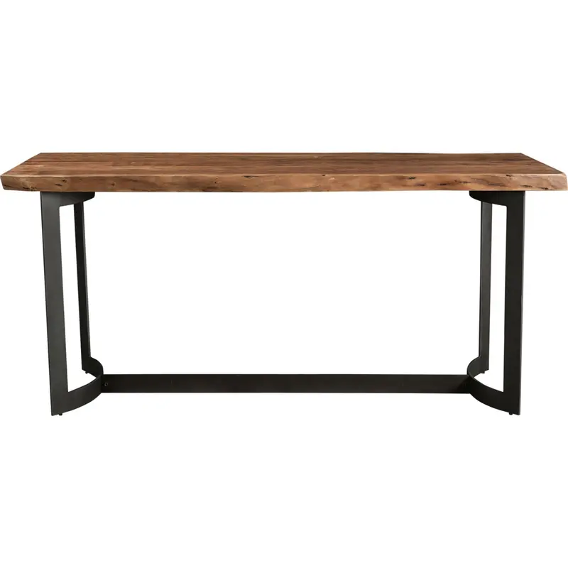 Bent Smoked Wood Counter Height Dining Table – Model 1564564K 1