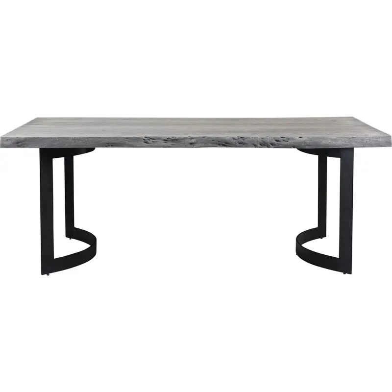 Bent Weathered Grey Dining Table (1564556K) 1