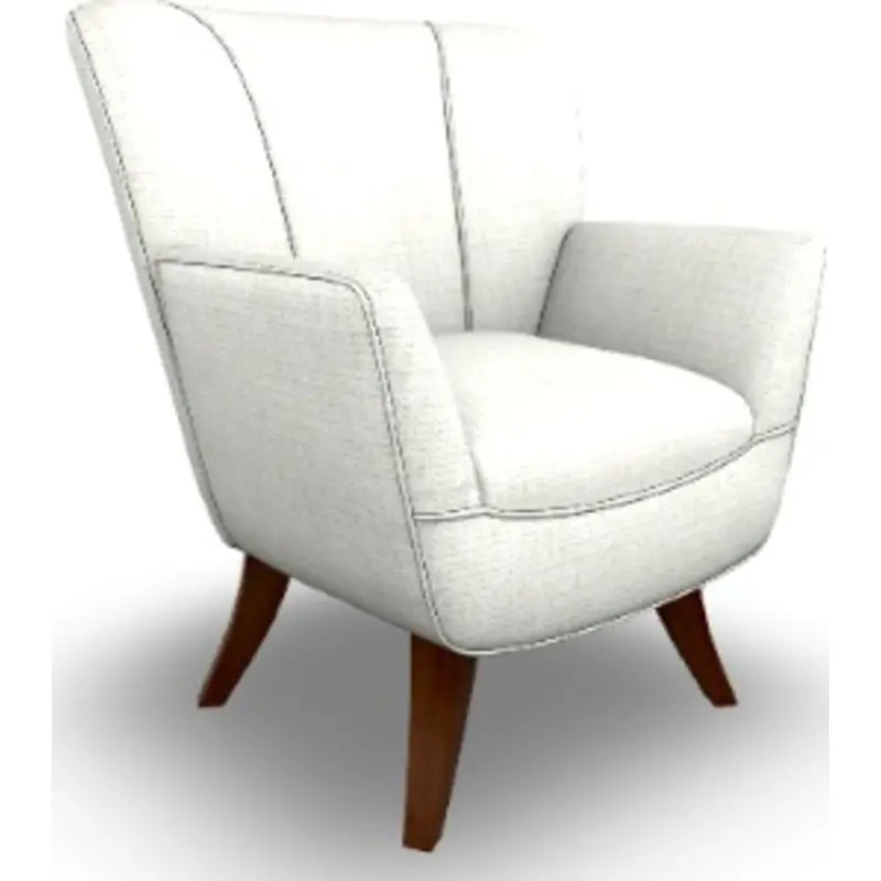Bethany Contemporary Accent Chair – Pearl Revolution Fabric Collection 1