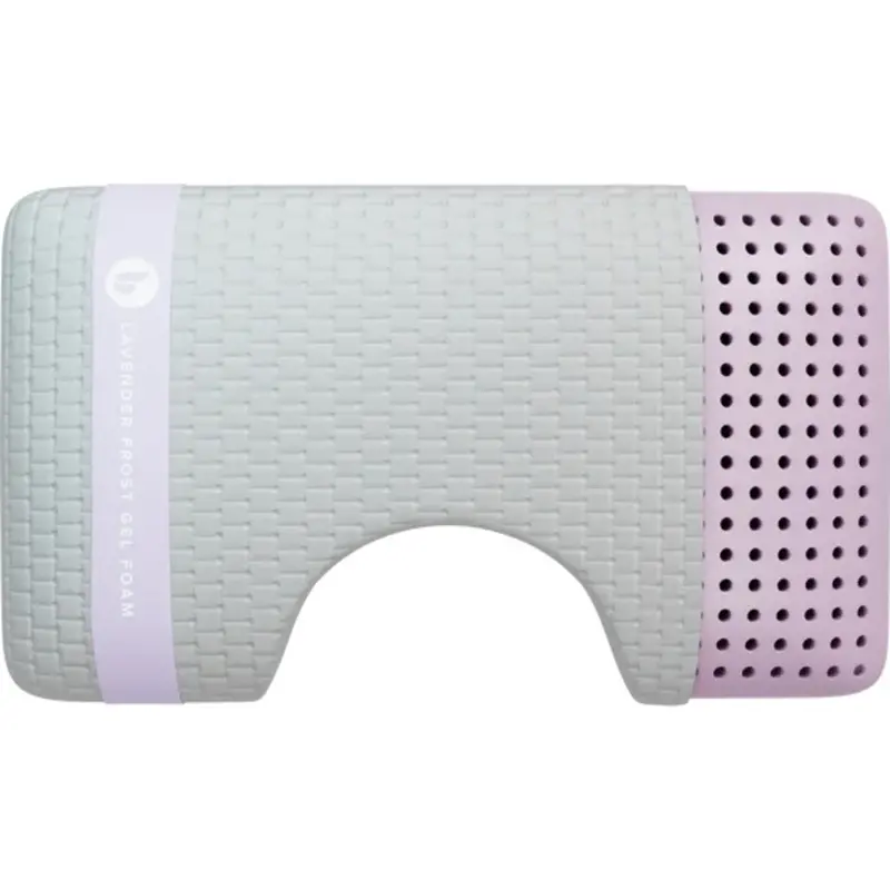 Blu Sleep Queen Gel-Infused Pillow – Contouring Surround Support For Side & Back Sleepers 1