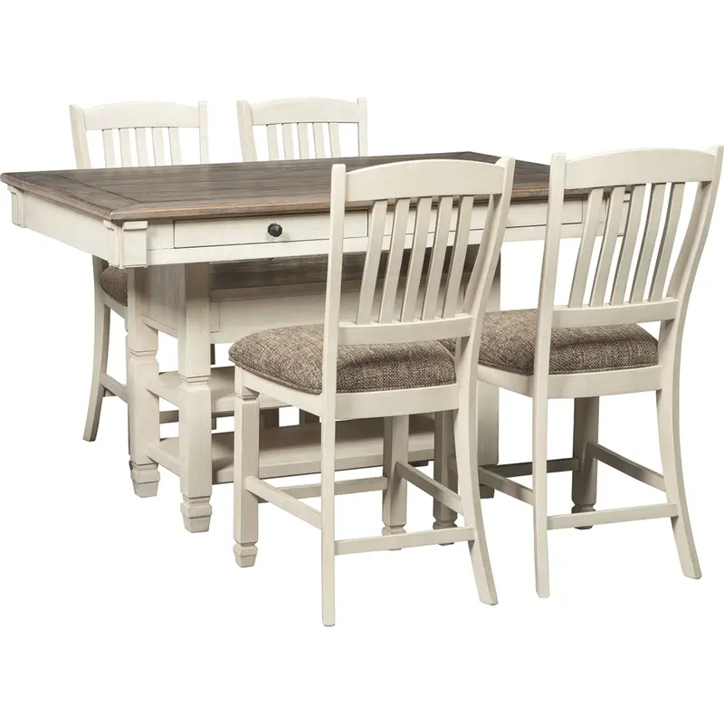 Bolanburg Counter-Height Dining Set – Modern Rustic Style 1