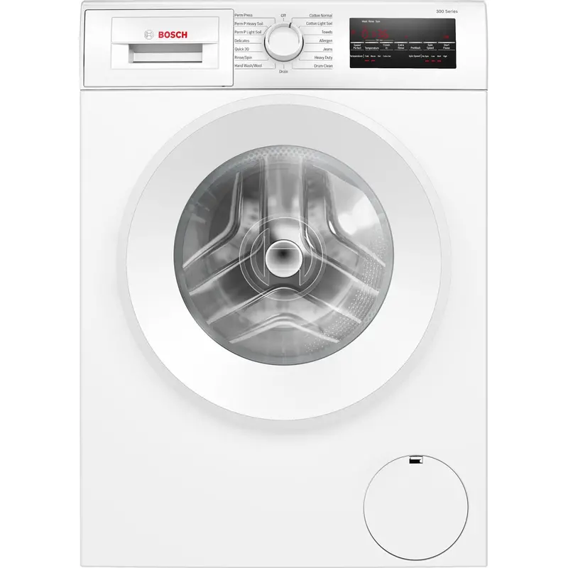 Bosch 300 Series Compact Front-Load Washer – White (Wga14400Uc) 1