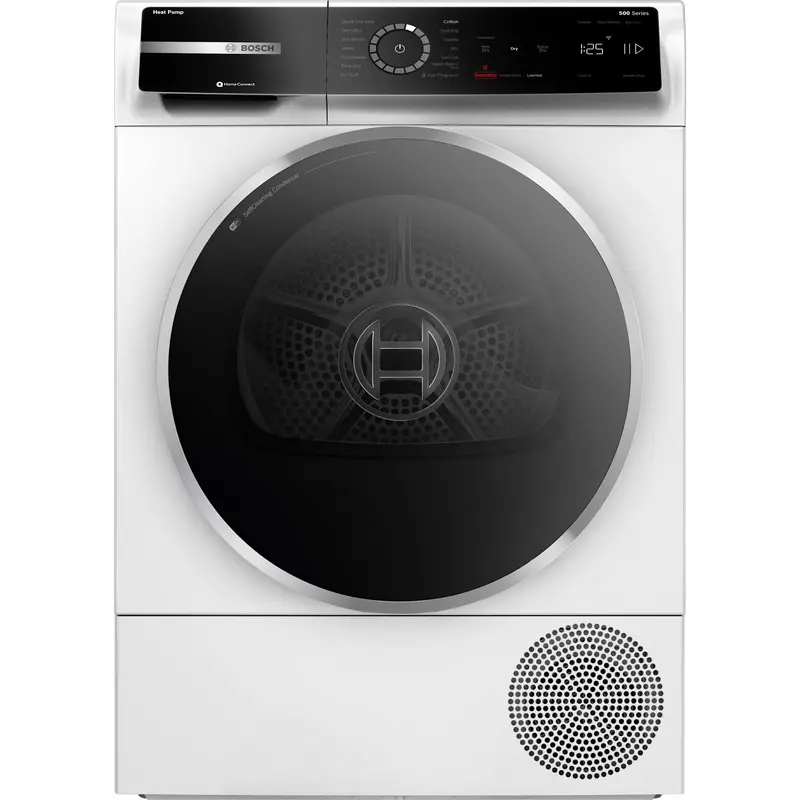 Bosch 500 Series Heat Pump Dryer – Energy-Efficient White Model Wqb245B0Uc 1