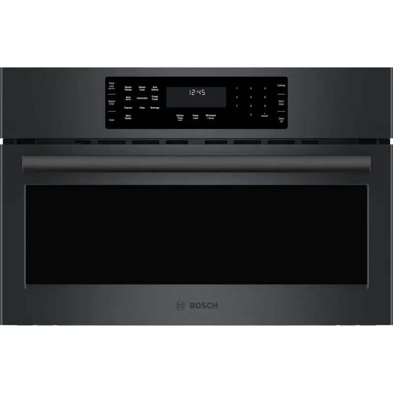 Bosch 800 Series 30-Inch Black Stainless Steel Speed Oven (Hmc80242Uc) 1