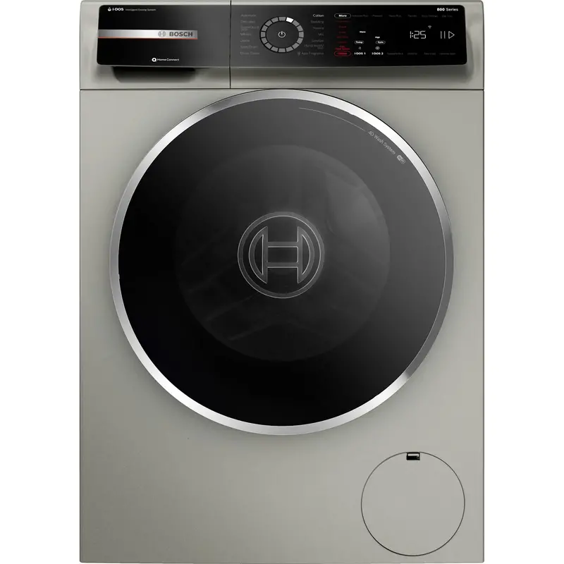 Bosch 800 Series Compact Front-Load Washer – Graphite Gray (Wgb246Axuc) 1