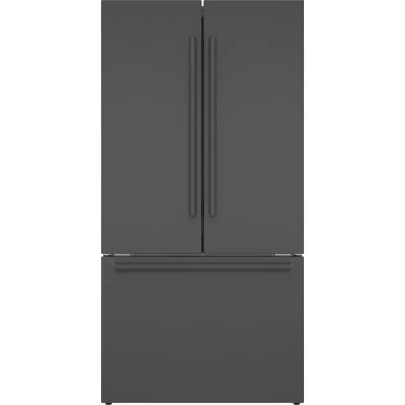Bosch 800 Series French-Door Refrigerator – 36", Black Stainless Steel (B36Ct80Snb) 1