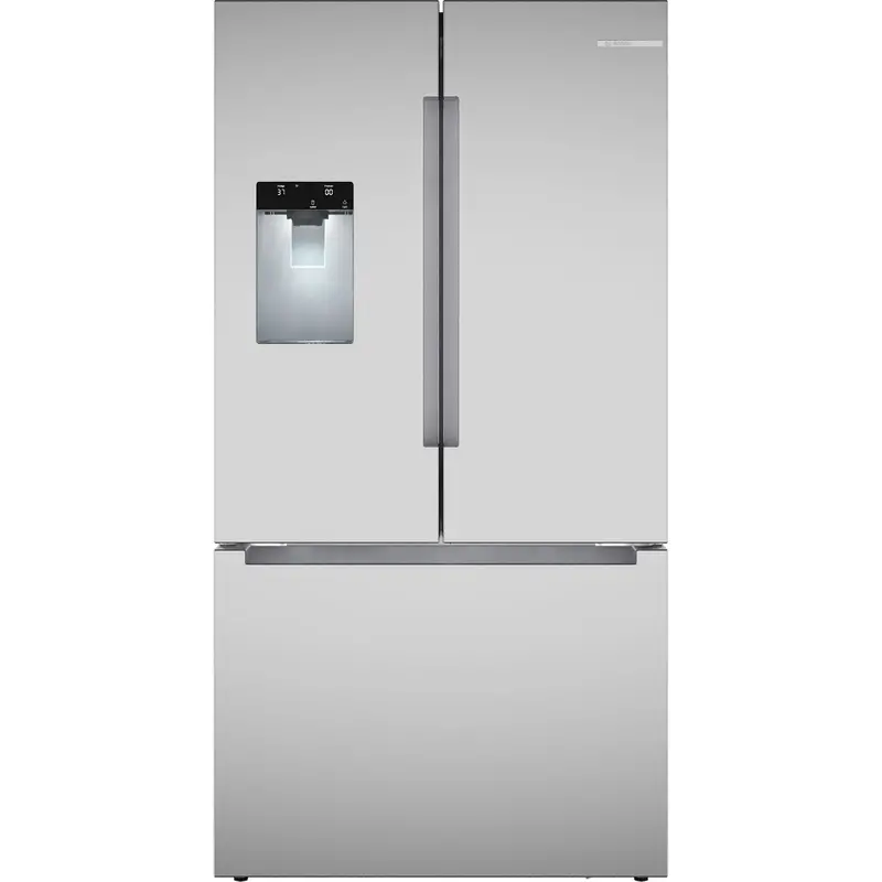 Bosch B36Cd10Ens 36-Inch French Door Refrigerator – Brushed Steel Anti-Fingerprint Finish 1