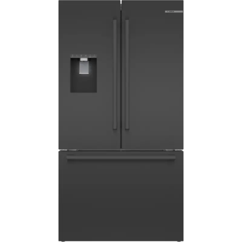 Bosch B36Cd50Snb 36-Inch Wide French-Door Refrigerator – Black Stainless Steel Finish 1