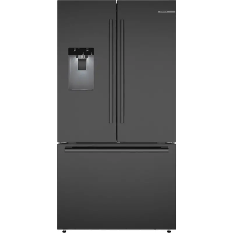 Bosch B36Fd52Snb 36-Inch 500 Series French Door Refrigerator – Brushed Black Anti-Fingerprint Steel 1