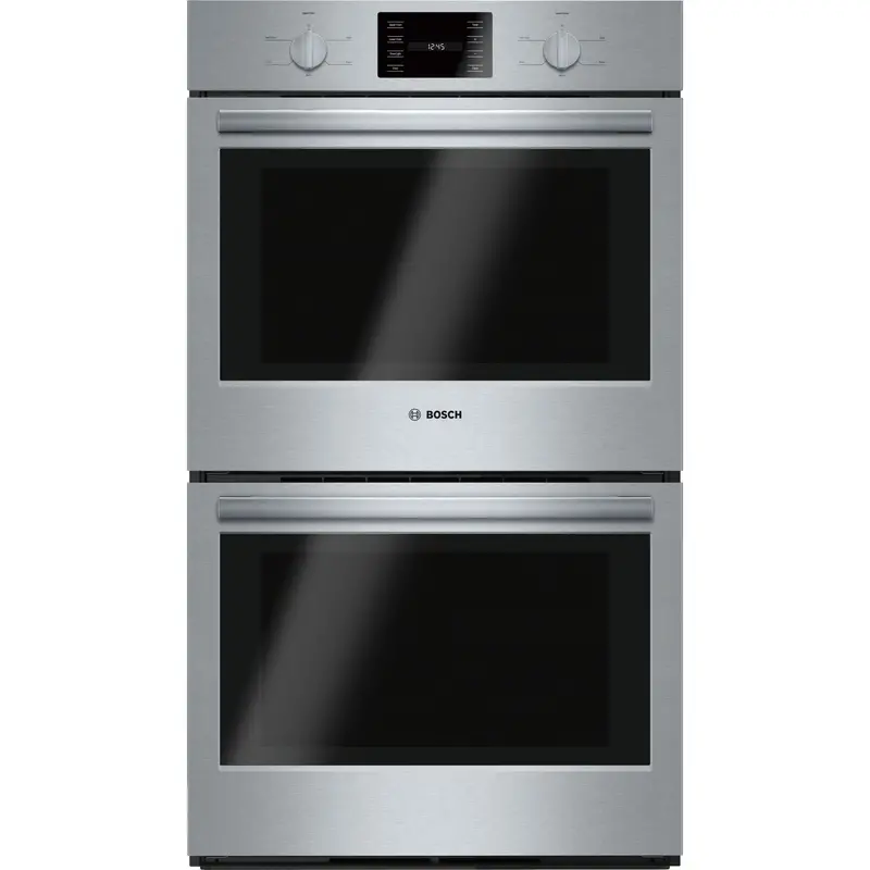 Bosch Hbl5551Uc 30-Inch Stainless Steel Double Wall Oven – Built-In Electric Oven Set 1