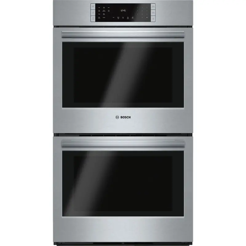 Bosch Hbl8651Uc 30" Stainless Steel Double Wall Oven – 800 Series 1