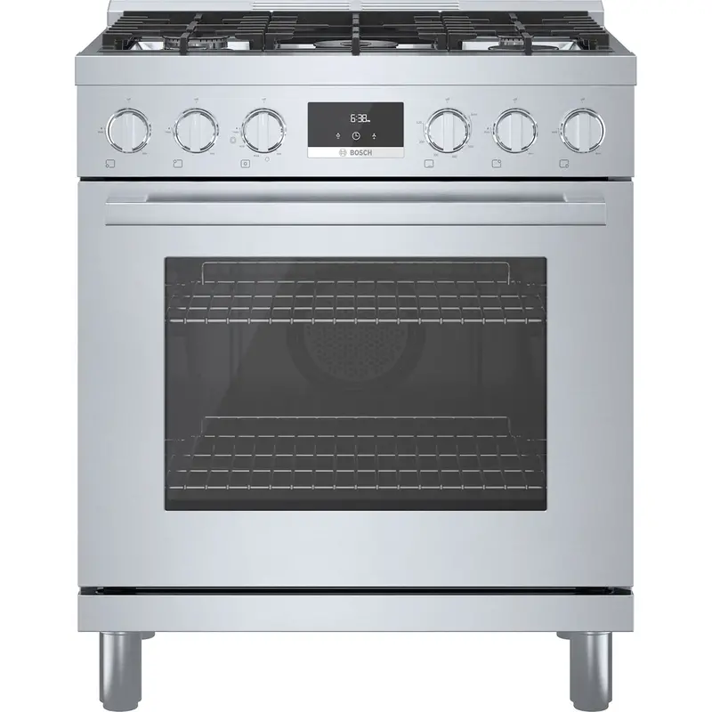 Bosch Hgs8055Uc 30-Inch Gas Freestanding Range – Stainless Steel (800 Series) 1