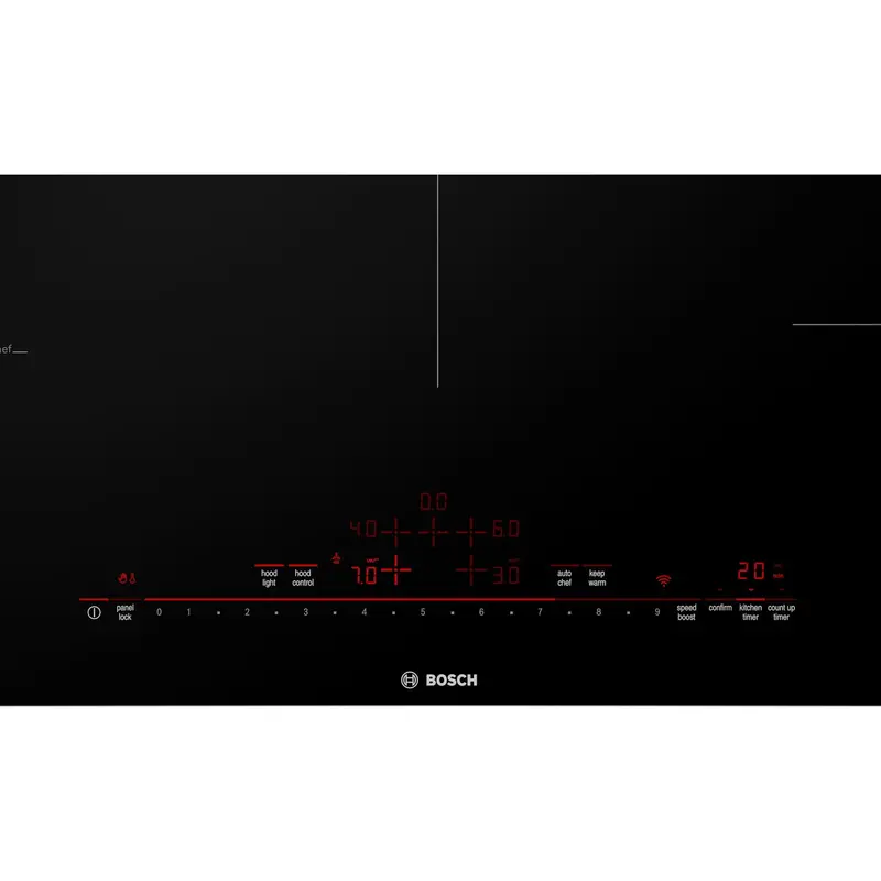 Bosch Nit8660Uc 36" Induction Cooktop – Sleek Black Glass 1
