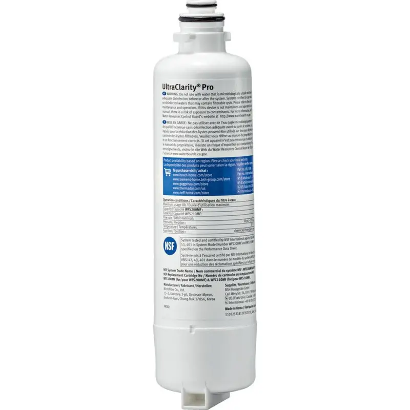 Bosch White Water Filtration Cartridge For Appliances (Borplftr55) 1