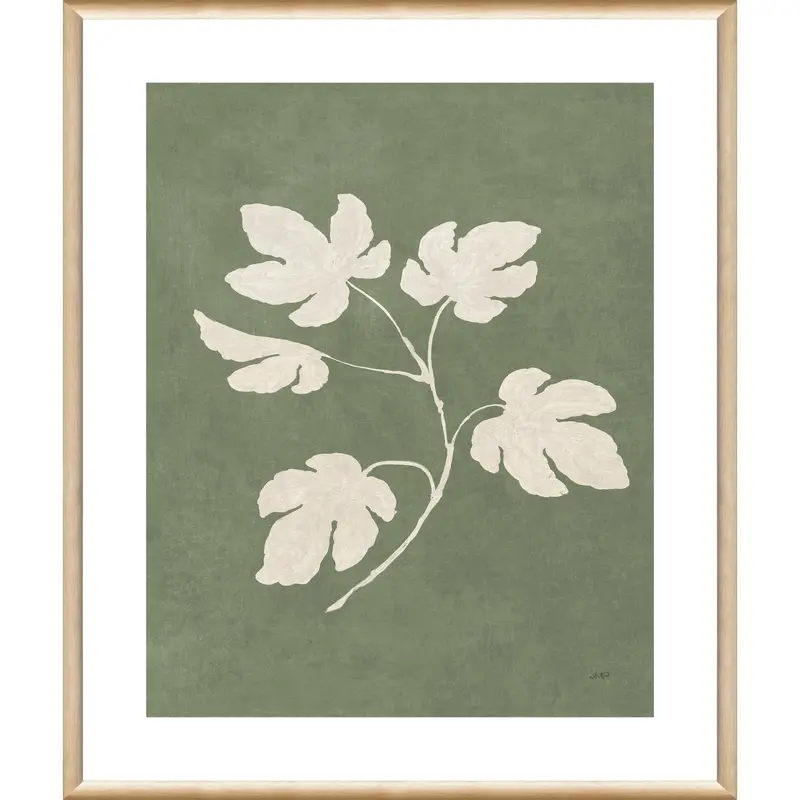 Botanical Study 2 Framed Wall Art – 21" X 25" Nature-Inspired Print 1