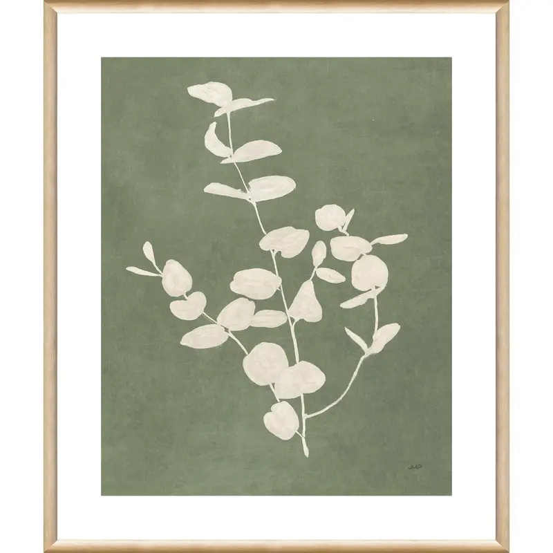 Botanical Study No. 1 Framed Wall Art Print – 21" X 25" 1