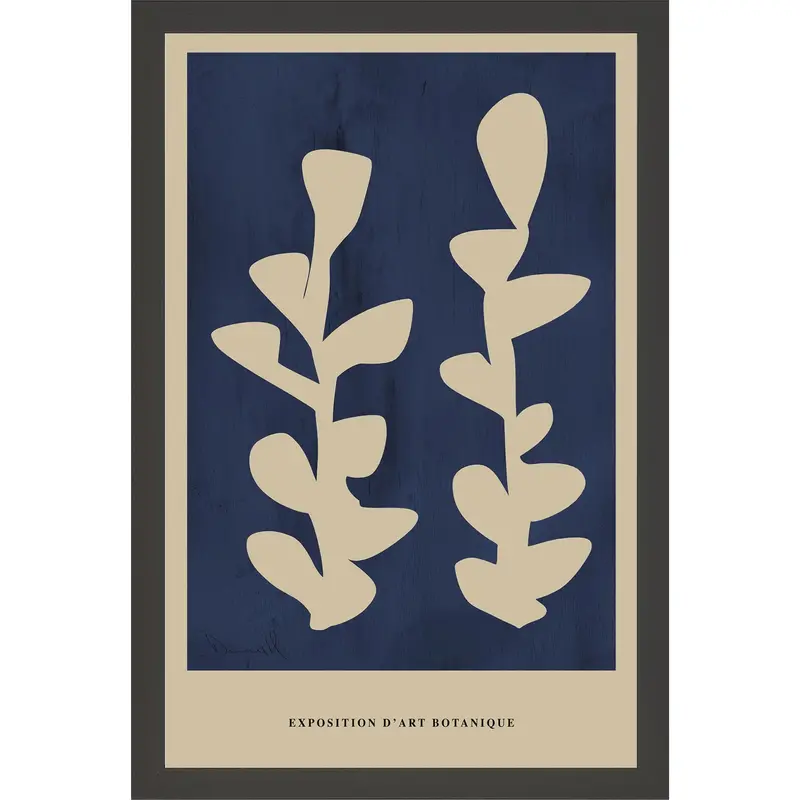 Botanique Large Wall Art Print – 27" X 39" Botanical Illustration 1