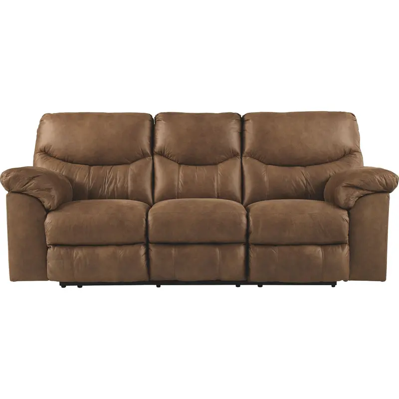 Boxberg Bark-Finished Reclining Sofa 1